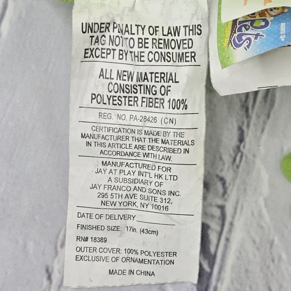 Nickelodeon 2013 Seat Pet Teenage Mutant Ninja Turtle‎ Michaelangelo Belt Plush - Picture 7 of 7